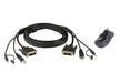 EAN 4719264647086 - ATEN 2L-7D02UDX2 cable para video, teclado y ratón (kvm) Negro imagen 1