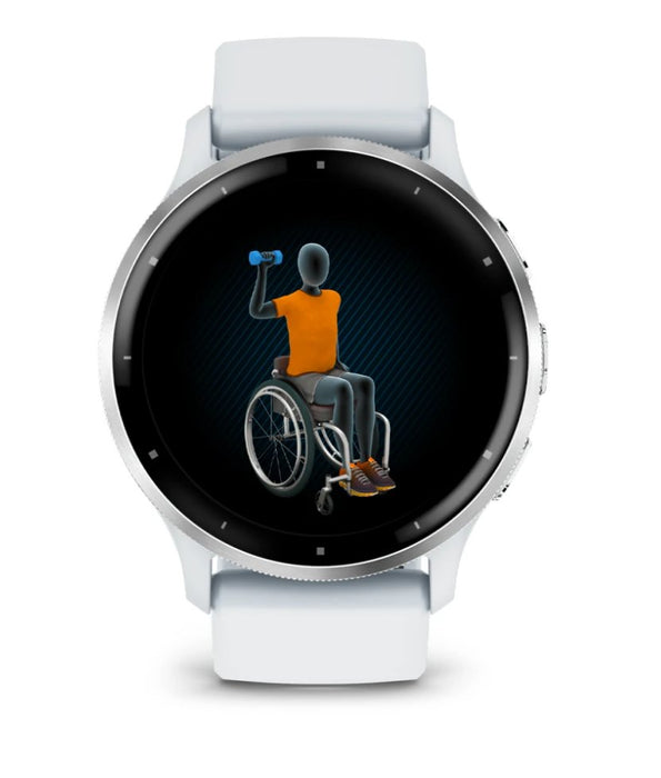 EAN 0753759314736 - Garmin Venu 3 3,56 cm (1.4") AMOLED 45 mm Digital 454 x 454 Pixeles Pantalla táctil Plata, Blanco Wifi GP imagen 6