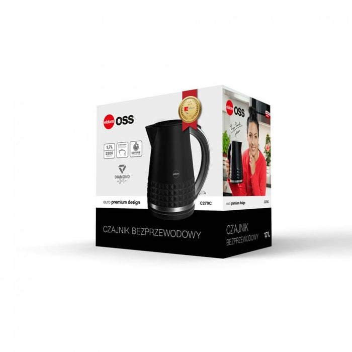 EAN 5908277386238 - ELDOM C270C OSS tetera eléctrica 1,7 L 2150 W Negro imagen 2