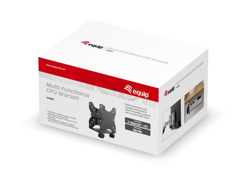 EAN 4015867222164 - Equip 650890 soporte de CPU Soporte para instalación de CPU bajo mesa Negro imagen 7