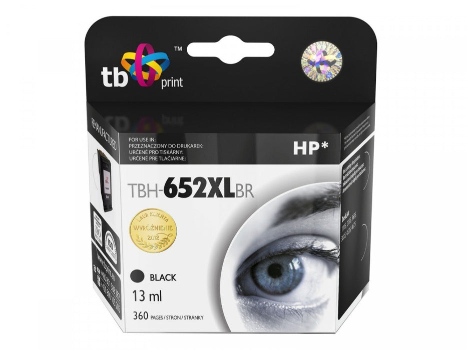 EAN 5901500509091 - TB Print TBH-652XLBR cartucho de tinta 1 pieza(s) Negro imagen 1