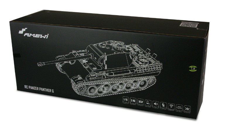 EAN 4260631429014 - Amewi 23105 modelo controlado por radio Tanque Motor eléctrico 1:16 imagen 8