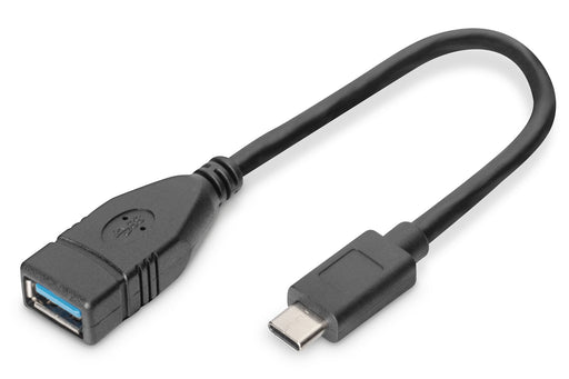EAN 4016032368786 - Digitus AK-300315-001-S cable USB USB 3.2 Gen 1 (3.1 Gen 1) 0,15 m USB C USB A Negro imagen 1