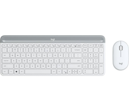 EAN 5099206086616 - Logitech 920-009205 teclado Ratón incluido Universal RF inalámbrico QWERTY Inglés Blanco imagen 1