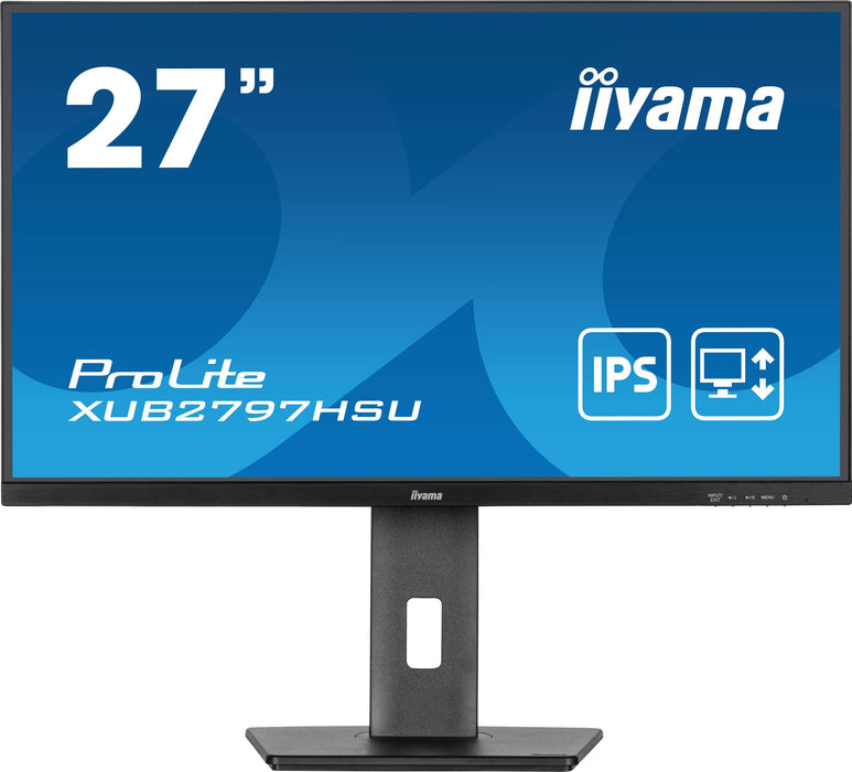 EAN 4948570124879 - iiyama ProLite XUB2797HSU-B2 pantalla para PC 68,6 cm (27") 1920 x 1080 Pixeles Full HD LED Negro imagen 1