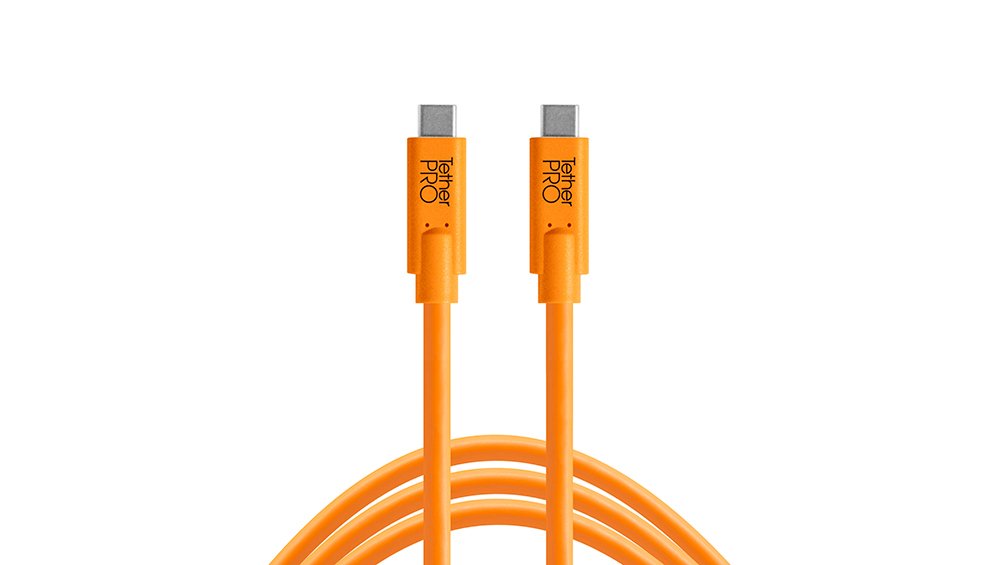 EAN 0818307014435 - Tether Tools CUC15-ORG cable USB USB 3.2 Gen 1 (3.1 Gen 1) 4,6 m USB C Naranja imagen 1