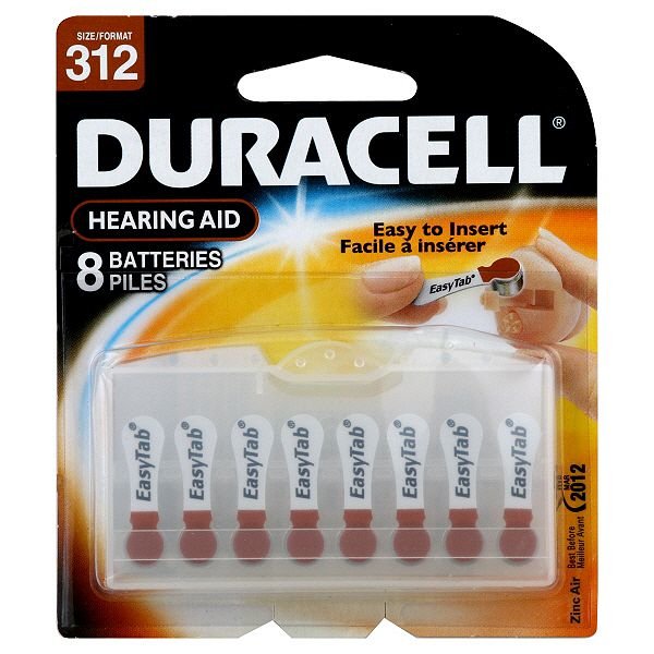 EAN 5055190134856 - Duracell DA312B8 pila doméstica Batería de un solo uso Zinc-Aire imagen 1