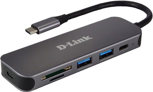 EAN 0790069468575 - D-Link DUB-2325 base para portátil y replicador de puertos USB Tipo C Gris imagen 1
