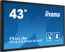 EAN 4948570123872 - iiyama TF4339AS-B1AG pantalla de señalización Pantalla plana para señalización digital 108 cm (42.5") LED imagen 3