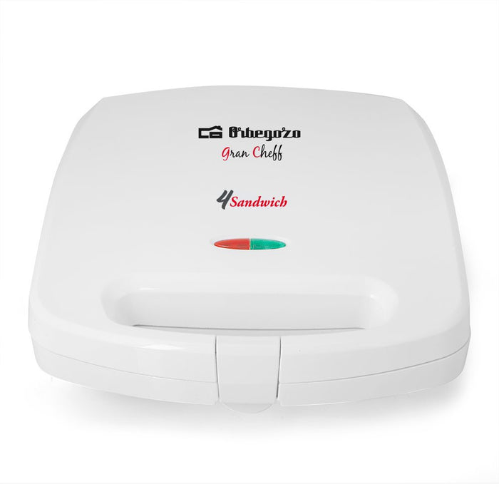 EAN 8435568402454 - Orbegozo SW 7100 sandwichera 1500 W Blanco imagen 3
