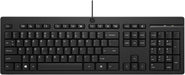 EAN 5715063017371 - HP 125 USB Wired Keyboard teclado Negro imagen 1