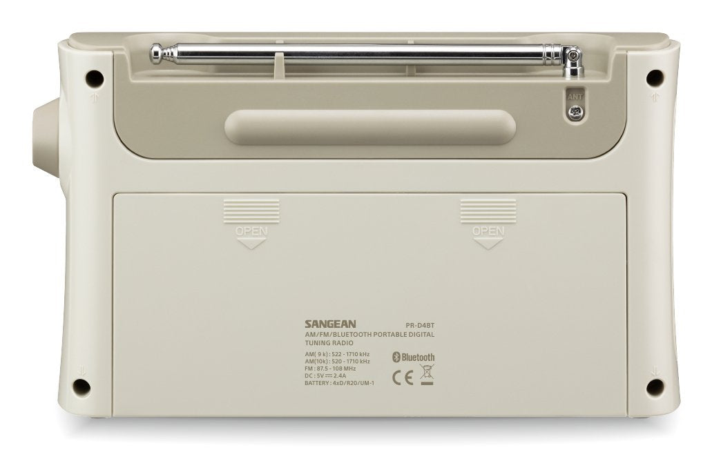 EAN 4711317997001 - Sangean PR-D4BT Portátil Crema de color imagen 4