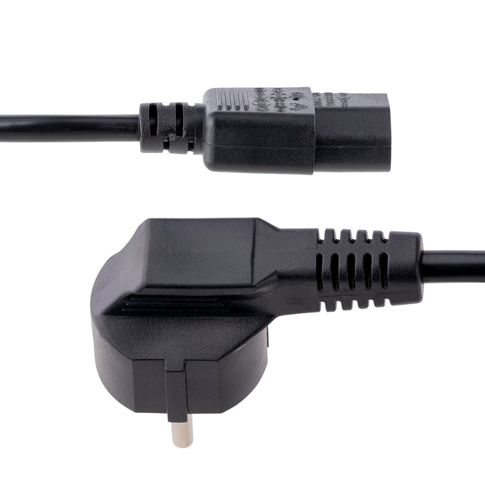 EAN 0065030894876 - StarTech.com 713E-3M-POWER-CORD cable de transmisión Negro CEE7/7 C13 acoplador imagen 3