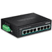 EAN 0710931161779 - Trendnet TI-PE80 switch No administrado Fast Ethernet (10/100) Energía sobre Ethernet (PoE) Negro imagen 2