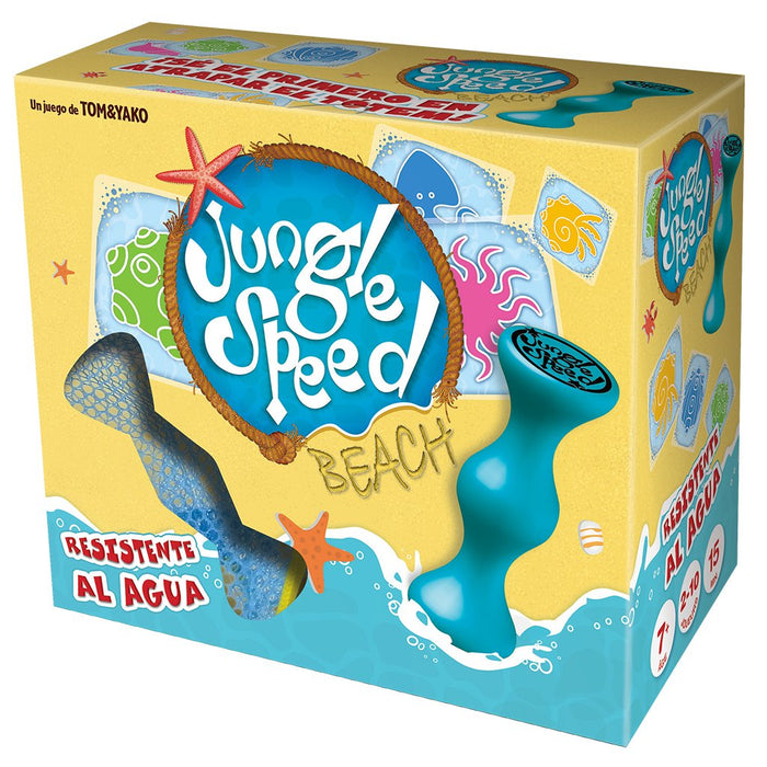 EAN 3558380043447 - Asmodee Jungle Speed Beach Juego De Cartas Viaje/aventura imagen 1