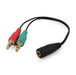 EAN 8716309097468 - Gembird CCA-418 cable de audio 0,2 m 3,5mm 2 x 3.5mm Negro, Verde, Rojo imagen 2