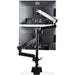 EAN 65030892537 - StarTech.com ARMDUALPIVOT soporte para monitor 81,3 cm (32") Escritorio Negro imagen 6