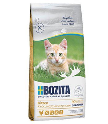 EAN 7311030311213 - Bozita 31121 alimento seco para gatos 2 kg Gatito Pollo imagen 1