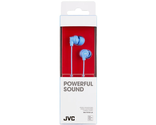 EAN 4975769445262 - JVC HA-FX10-LA-E Auriculares Alámbrico Dentro de oído Música Azul imagen 2