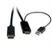 EAN 7630049619487 - ROLINE 11.04.5991 adaptador de cable de vídeo 1 m HDMI + USB DisplayPort Negro imagen 2