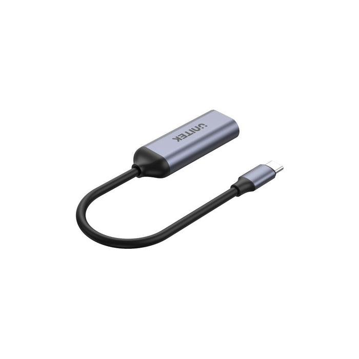 EAN 4894160048073 - UNITEK V1415A adaptador de cable de vídeo 0,15 m USB Tipo C DisplayPort Gris imagen 2