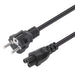 EAN 766623354172 - Manhattan 354172 cable de transmisión Negro 1 m CEE7/7 IEC C5 imagen 1