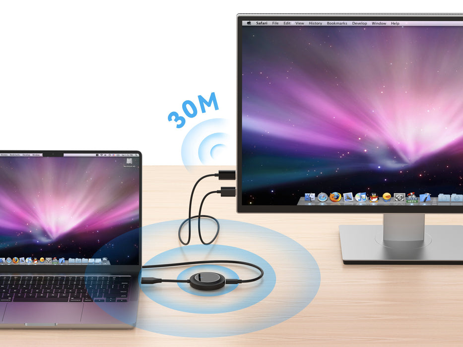 EAN 4015867242858 - Conceptronic ATHERIC02B adaptador de pantalla inalámbrico HDMI/USB Full HD Mochila imagen 3