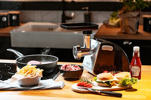 EAN 5903887800341 - Camry Premium CR 4812 picadora 1600 W Negro, Plata imagen 12