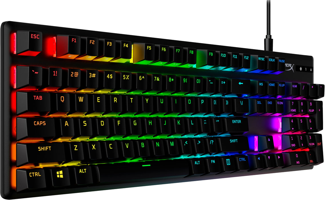 EAN 0196337969735 - HyperX Alloy Origins PBT HX Blue Gaming Keyboard teclado Juego USB Negro imagen 2