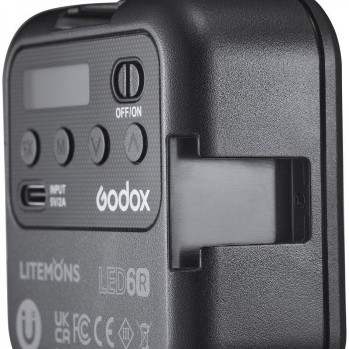 EAN 6952344221587 - Godox LED6R flash fotográfico Flash de videocámara Negro imagen 6