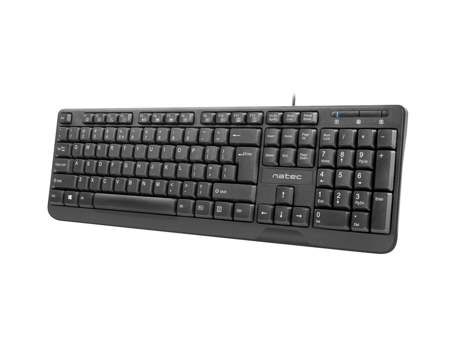 EAN 5901969426908 - NATEC Trout teclado Oficina USB QWERTY Español Negro imagen 3