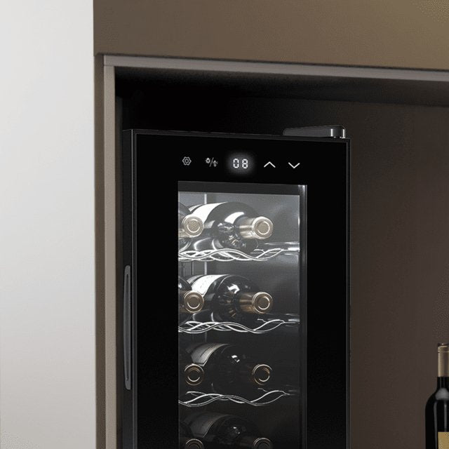 EAN 8435484027076 - Cecotec GrandSommelier 830 Nevera de vino termoeléctrico Independiente Negro 8 botella(s) imagen 6