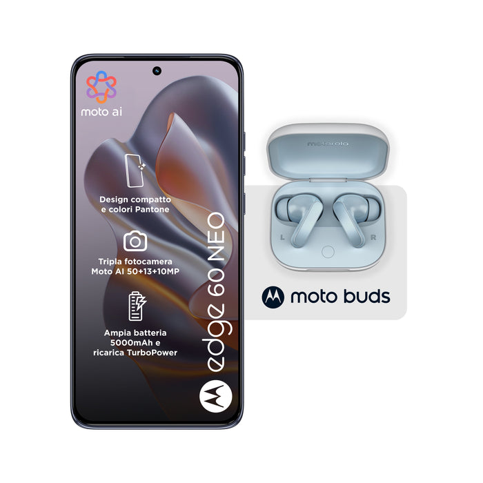 EAN 8033779084171 - Motorola edge 60 neo + Moto Buds PG38C05749 16,1 cm (6.36") SIM doble Android 15 5G USB Tipo C 8 GB 256 G imagen 7