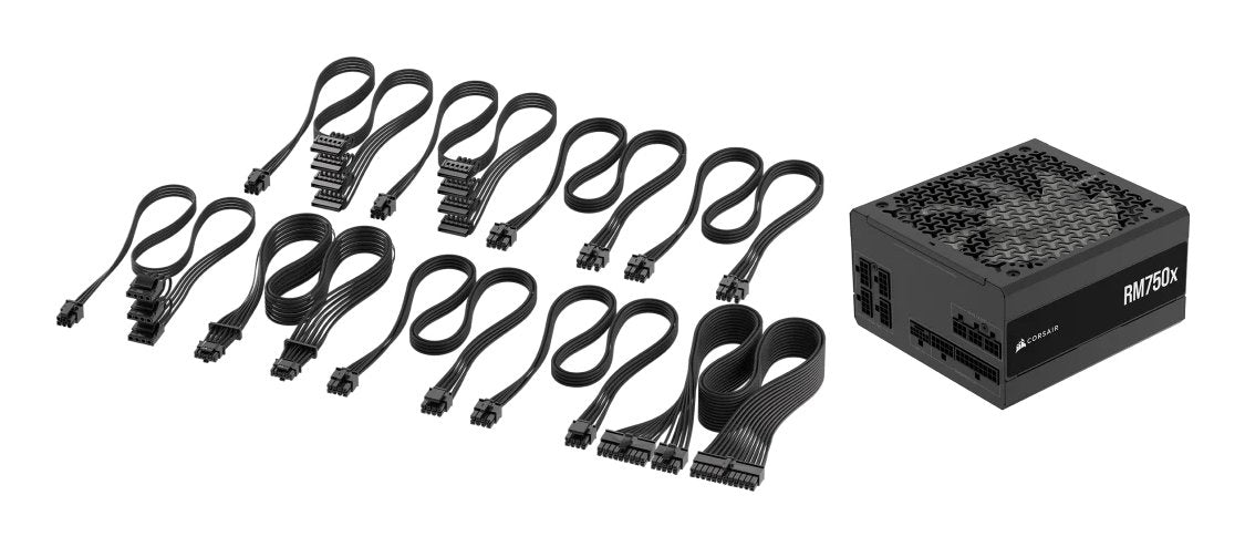 EAN 0840006676850 - Corsair RMx Series RM750x unidad de fuente de alimentación 750 W 24-pin ATX ATX Negro imagen 3