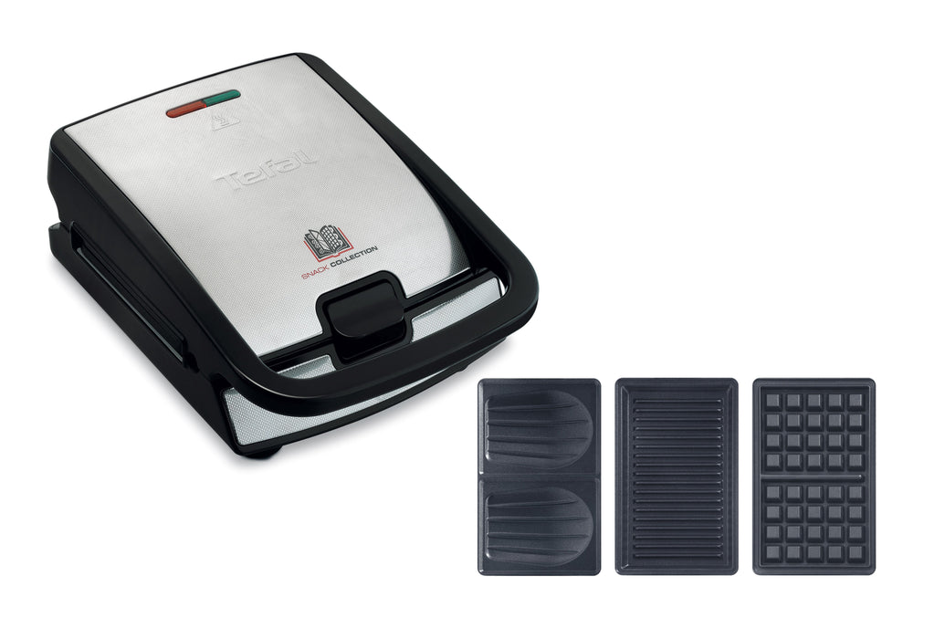 EAN 3045386363643 - Tefal Snack Collection SW852D sandwichera 700 W Negro, Acero inoxidable imagen 2