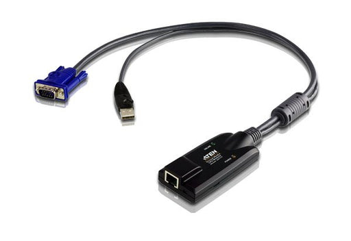 EAN 0672792400568 - ATEN KA7175-AX cable para video, teclado y ratón (kvm) Negro, Azul, Metálico imagen 1