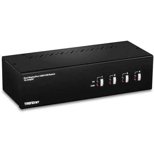 EAN 0710931170214 - Trendnet TK-440DP interruptor KVM Negro, Plata imagen 1