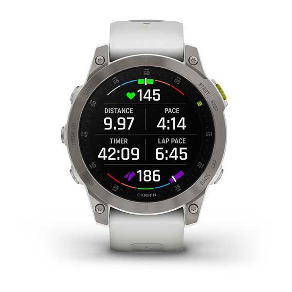 EAN 0753759281083 - Garmin epix Gen 2 3,3 cm (1.3") AMOLED 45 mm Digital 416 x 416 Pixeles Pantalla táctil Blanco Wifi GPS (s imagen 7