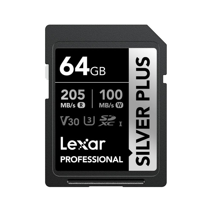 EAN 0843367134120 - Lexar Professional SILVER PLUS 64 GB SDXC UHS-I Clase 3 imagen 1