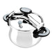 EAN 8411796103653 - BRA A185502 olla a presión 6 L Plata imagen 1