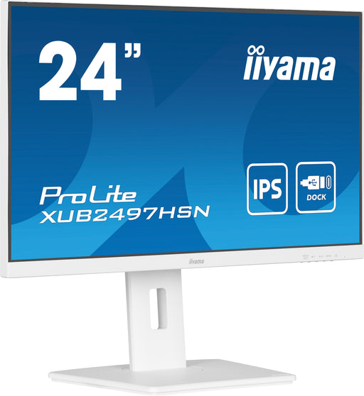 EAN 4948570123223 - iiyama ProLite XUB2497HSN-W1 pantalla para PC 60,5 cm (23.8") 1920 x 1080 Pixeles Full HD LED Blanco imagen 1