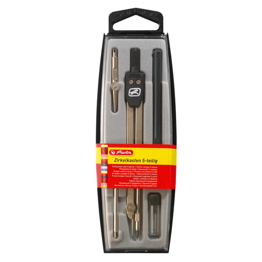 EAN 4008118710305 - Herlitz 8710303 compás Negro, Metálico 5 pieza(s) imagen 1