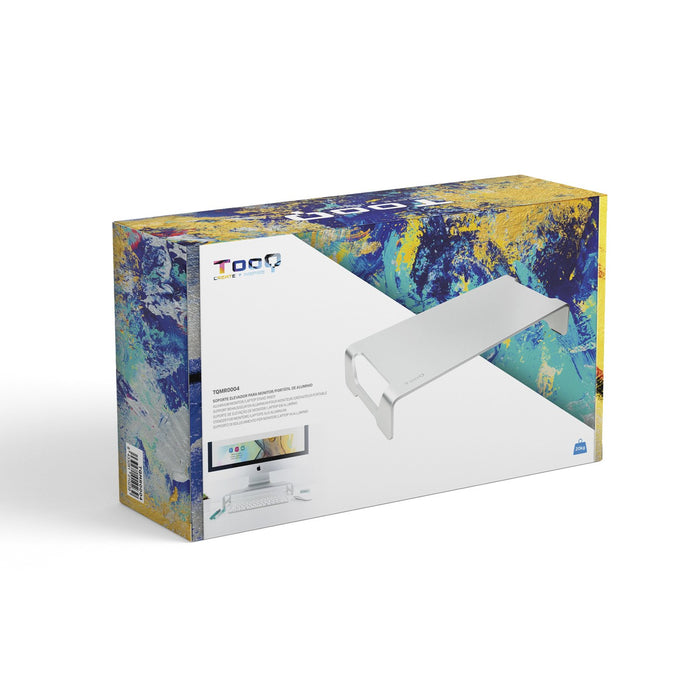 EAN 8433281010239 - TooQ TQMR0004 soporte para monitor 33 cm (13") Escritorio Plata imagen 7