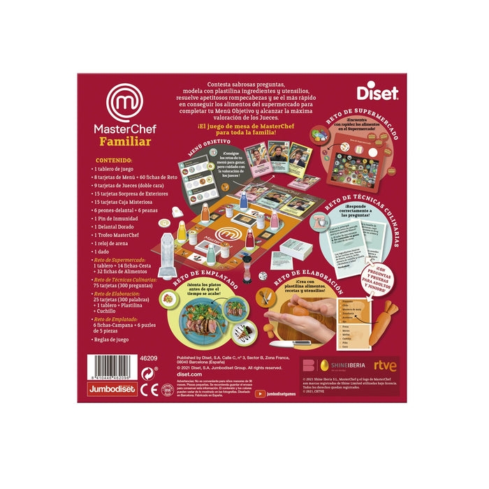 EAN 8410446462096 - Diset 46209 juego de tablero 45 min Juego de mesa Familia imagen 4