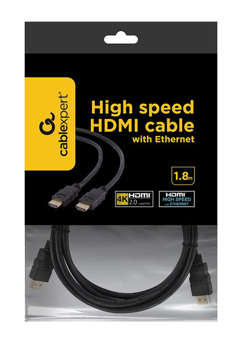 EAN 8716309064057 - Gembird 1.8m HDMI M/M cable HDMI 1,8 m HDMI tipo A (Estándar) Negro imagen 5
