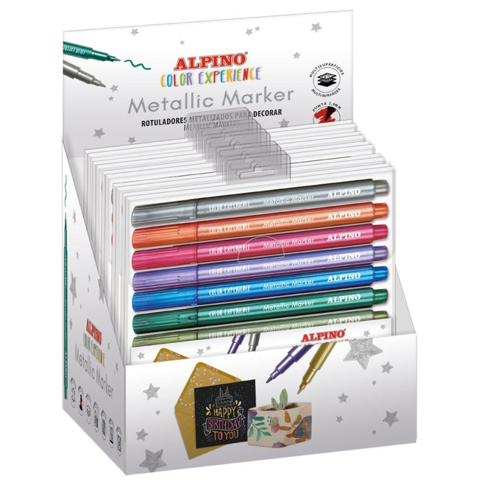 EAN 8413240614203 - Alpino AR001086 marcador 10 pieza(s) Colores surtidos imagen 3