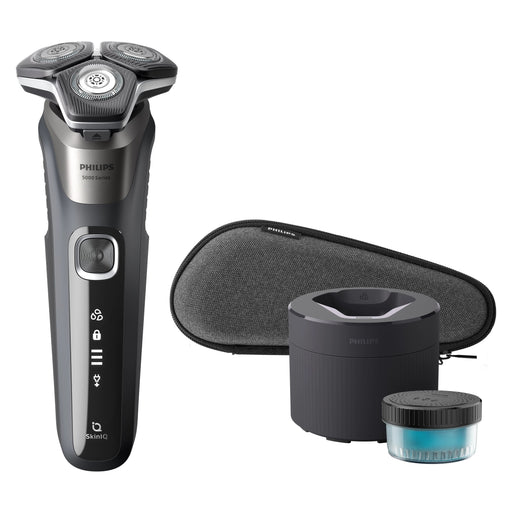 EAN 8720689007887 - Philips SHAVER Series 5000 S5887/50 afeitadora Máquina de afeitar de rotación Recortadora Gris imagen 2