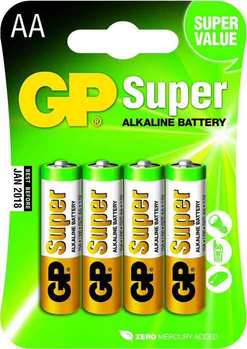 EAN 4891199000034 - GP Batteries Super Alkaline AA Batería de un solo uso Alcalino imagen 1