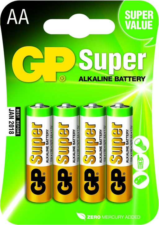 EAN 4891199000034 - GP Batteries Super Alkaline AA Batería de un solo uso Alcalino imagen 1