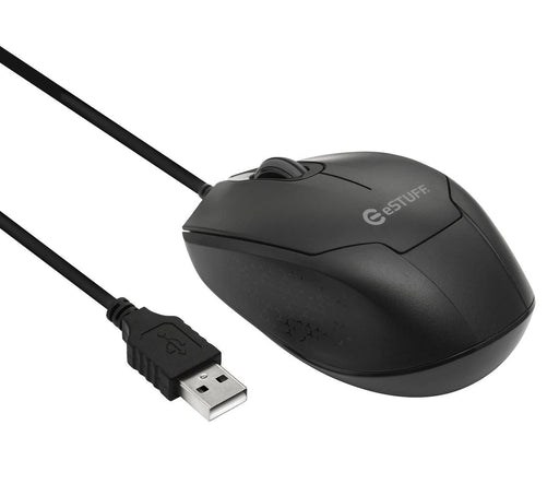 EAN 5704174593621 - eSTUFF GLB213002 ratón Oficina Ambidextro USB tipo A Óptico 1200 DPI imagen 1